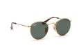 Ray-Ban Enfants Rond Junior 9547S 223/71 Vert Métal Rond Unisexe 44mm