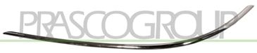 PRASCO Zier-/Schutzleiste, Stoßfänger ME4401248 vorne links | Compatibel met: MERCEDES-BENZ C-CLASS, C-CLASS Coupe, C-CLASS T-Model