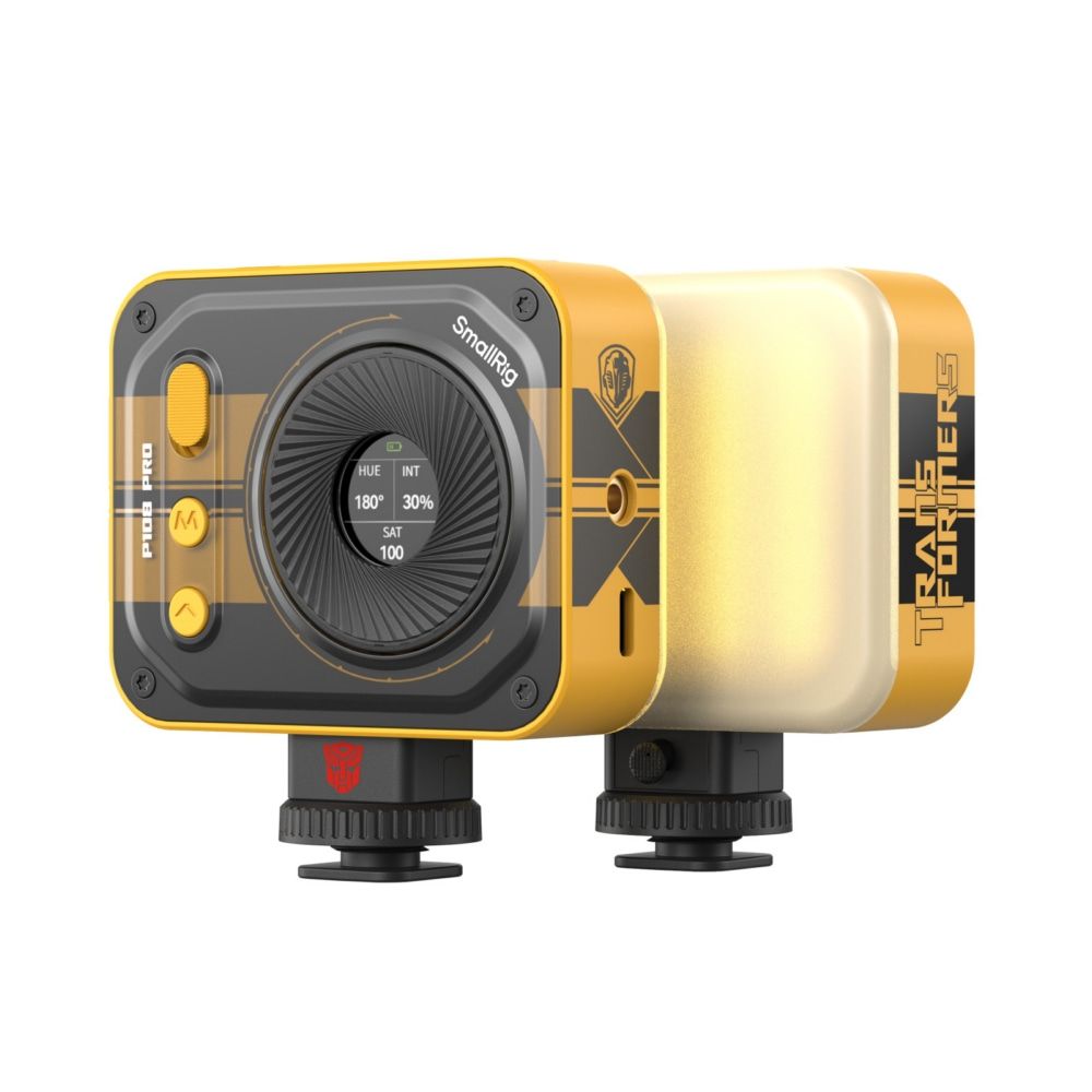SmallRig 5511 Vibe P108 Pro mini LED Video Light "BumbleBee Edition"