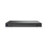 Ubiquiti UniFi Enterprise Audio/Video EAV-Fiber - Switch - L3 - Managed - 20 x 10 Gigabit SFP+ + 2 x 100 Gigabit QSFP28 - Rack-mount