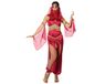 Atosa costume arabe M-L rouge adultes femmes