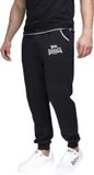 Lonsdale Joggingbroek Two Tones Heren Regular Fit Katoen Fleece Zwart M