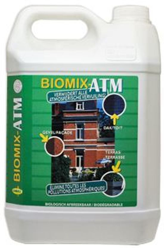 Biomix - ATM 5 liter biologische reinigingsmiddel op enzymenbasis tegen atmosferische vervuiling