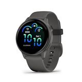 Garmin vívoactive 6, GPS-smartwatch voor sport en gezondheid, Pebble Grey, 42 mm