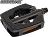 Union SP-2890 Matzwart/Zwart Sandblock Fietspedalen