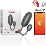 ONINDER Tokyo Vibrating Egg Noir 7.5 X 3.2 Cm Free App
