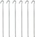 ProPlus piquets de tente - Métal - 12 pièces - 30 cm - Argent