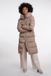 Rino & Pelle Hudson Manteau matelassé Femme 42 Mocha Latte Polyester