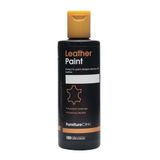 Furniture Clinic Leerverf - Voor het schilderen van alle lederen: schoenen, handtassen, kleding, enz. Flexibel en duurzaam (bruin, 125ml)