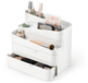 Umbra Glam Make-up Organizer - Grey/White - 3 Compartments