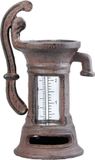 Merkloos / Sans marque Esschert Design Regenmeter - Gietijzer - Waterpomp Model - Neerslagmeter