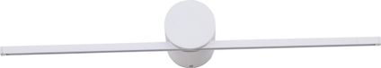 Lampe murale LED moderne, blanc, IP44, minimaliste