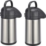 HI Thermoskan - 2x - 2,2 litre - INOX