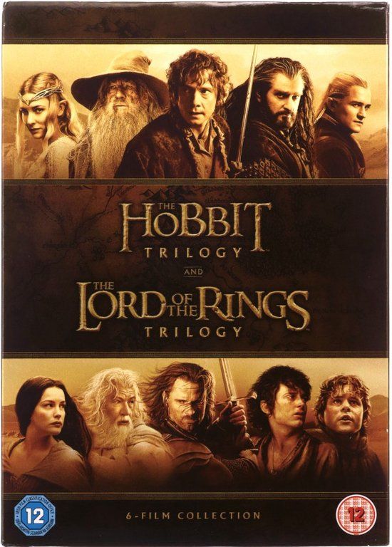 Warner Bros. Entertainment Hobbit/lord Of The Rings Trilogy DVD Box Set