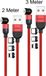 SOONTEC Câble de charge magnétique, set de 2 (2 mètres+3 mètres)