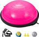 VEVOR Oefenbal Fitnessbal Sportbal Yogabal 66cm Half Roze Balans