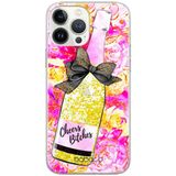 ERT GROUP mobiel telefoonhoesje voor Apple Iphone 11 PRO MAX origineel en officieel erkend Babaco patroon Champagne 006 aangepast aan de vorm van de mobiele telefoon, met glitter overloopeffect