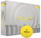 Wilson DUO Soft Golfballen 2025 - Jaune - 12 Pièces
