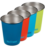 Klean Kanteen Steel Cup 10oz - 296ml - 4 pack - RVS Drinkbeker in vier mooie kleuren