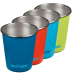 Klean Kanteen Steel Cup 10oz - 296ml - 4 pack - RVS Drinkbeker in vier mooie kleuren