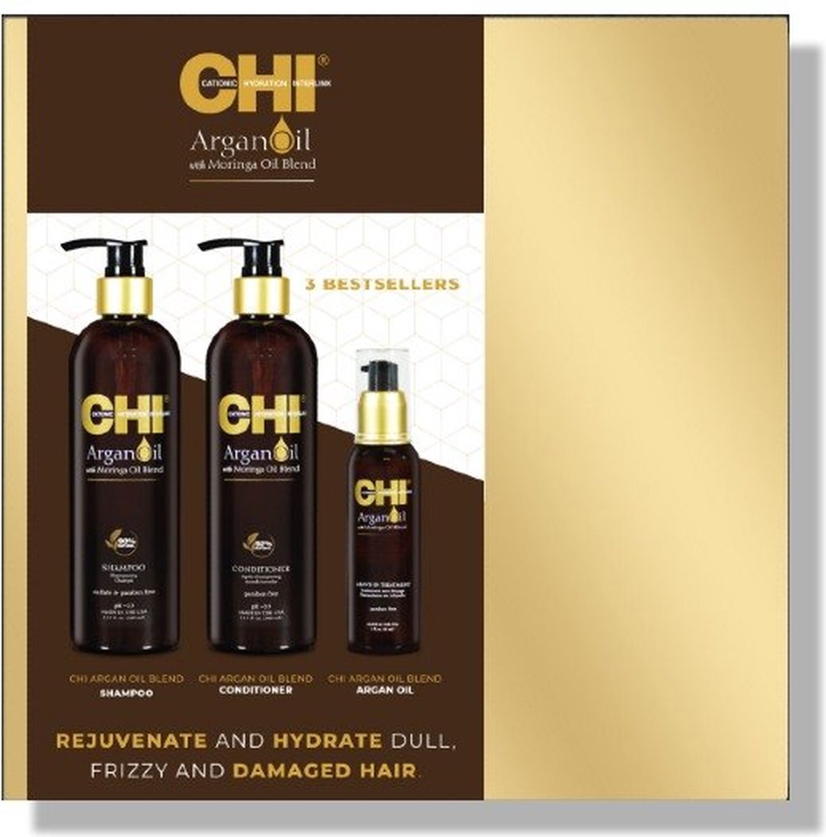 Chi Argan Holiday Bestseller Gift Set