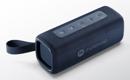 Motorola ROKR 600 - Draagbare Speaker - Bluetooth 5.0 - 30W - Waterdicht IP67 - Blauw