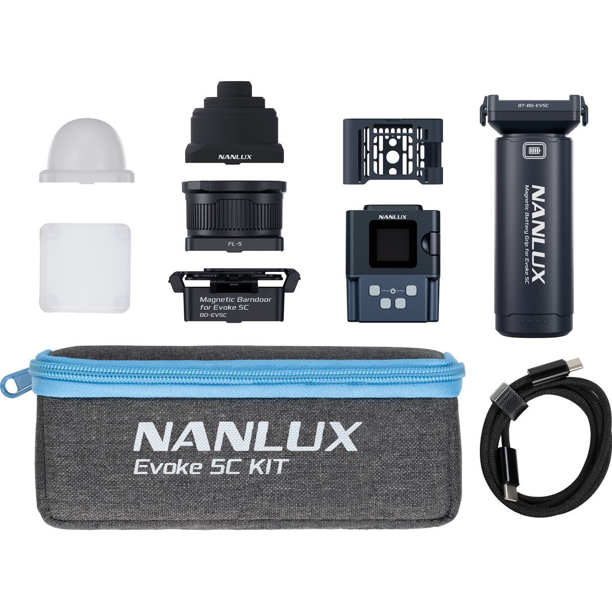 Nanlux Evoke 5C LED Full-color Spot Light Kit