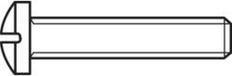 TOOLCRAFT 815470 Lenskopschroeven M4 10 mm Kruiskop Phillips DIN 7985 Staal Galvanisch verzinkt 100 stuk(s)