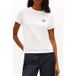 Tommy Hilfiger Tjw Regular Wavy Flag T-shirt Écru
