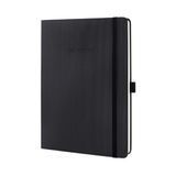 SIGEL CO117 Notizbuch Conceptum, Tablet-Größe, kariert, Hardcover, schwarz
