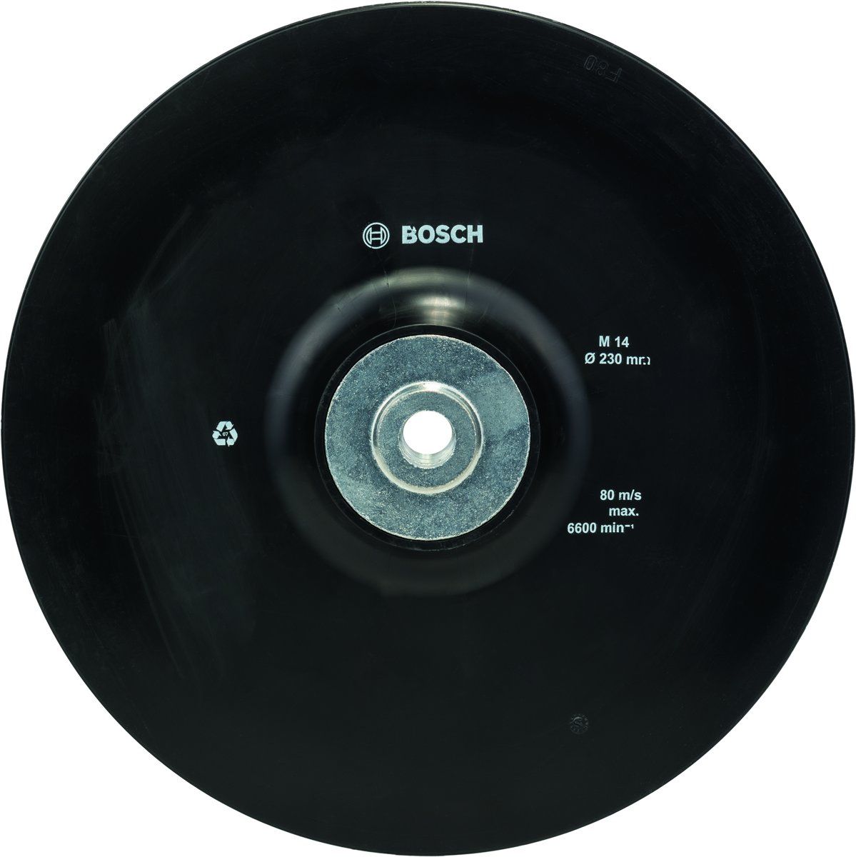 Bosch STEUNSCHIJF 230 MM VOOR HAAKSE SLIJPER