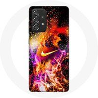 Nike Etui voor Samsung Galaxy A52 5G Gekleurde Verf Maniacase