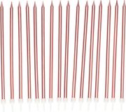 Folat Kaarsenset Roségoud Metallic 15cm - 16 stuks