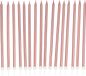 Folat Kaarsenset Roségoud Metallic 15cm - 16 stuks