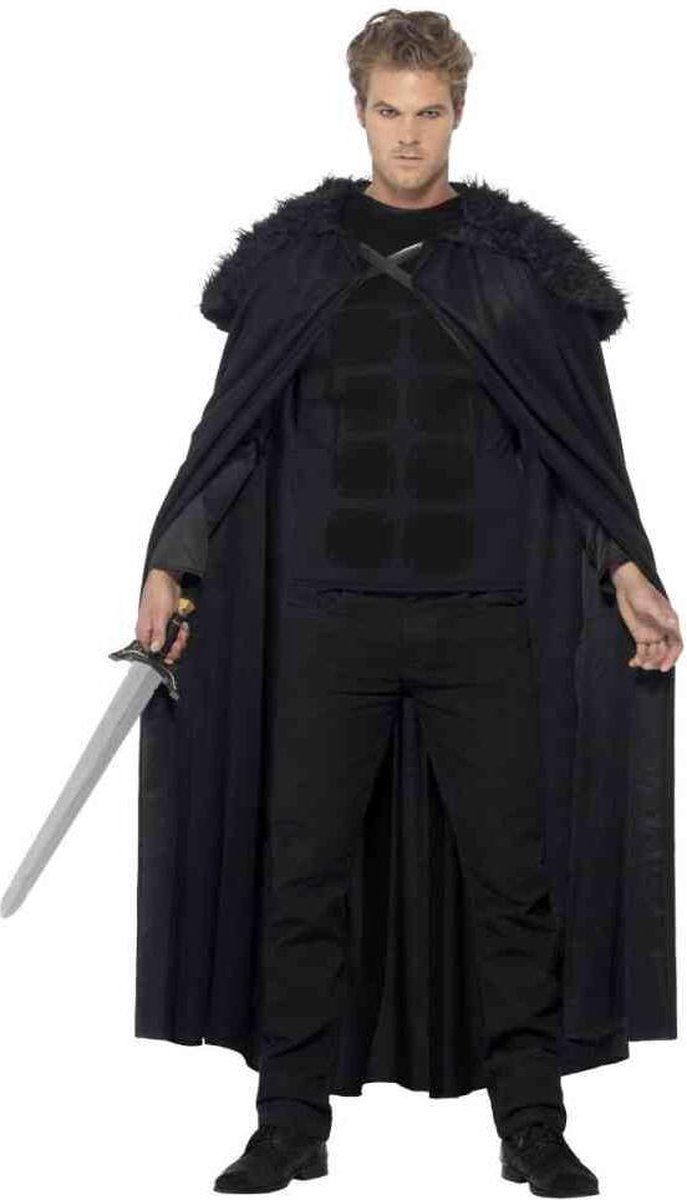 Smiffys Kostuum Dark Barbarian Zwart - Polyester - Zwart - EAN: 5020570011225