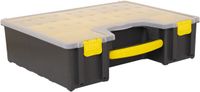 TOPGEAR Gereedschapsbox 420x334x115 mm Geel, Zwart