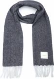 Profuomo Lamswollen Sjaal - Navy