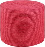 vidaXL Jute Touw 8 mm Rood