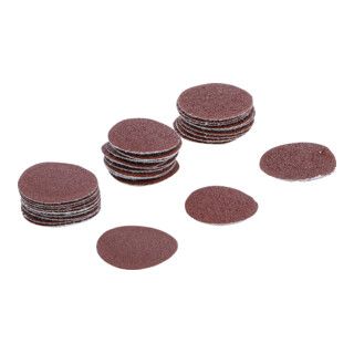 BGS technic BGS Schuurbladen set voor excentrische schuurmachine Ø 30 mm K 60 - 80 - 120 30 dlg.