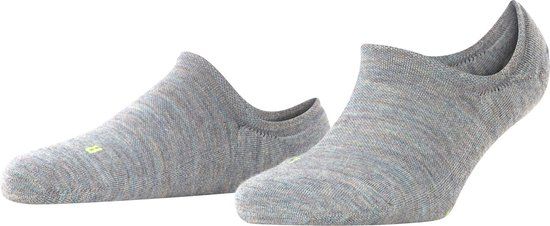 FALKE Keep Warm anatomische pluche zool merinowol footies unisex blauw 44-45