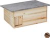 Relaxdays Egelhuis - Voederhuis - Hout - Naturel
