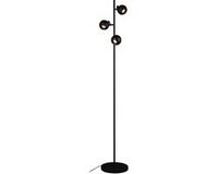 Artdelight Vloerlamp Bolero 3 lichts H 160 cm zwart