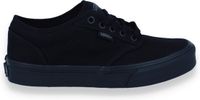 Vans Atwood Canvas Black/black Dames Sneaker Maat 38