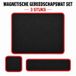 IceTool Tapis à outils magnétique, Support avec couche de protection en PVC, Tapis de support d'outils magnétiques flexible, Pour maison, atelier, construction, réparation de voiture, mécanicien, tournevis, clé, boulon