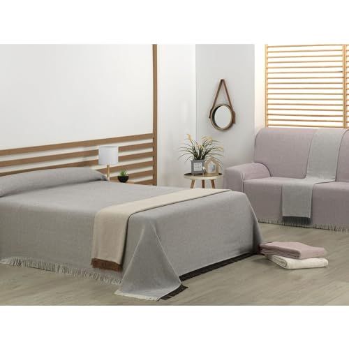 ECOMMERC3 Multifunctionele sprei - 130 x 180 cm - Grijs