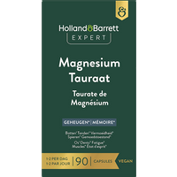 Holland & Barrett 1+1 gratis Expert Magnesium Tauraat - 90 capsules
