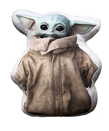 LYO DE MANDALORIAN COUSSIN 40 CM BABY YODA MOCHI MOCHI