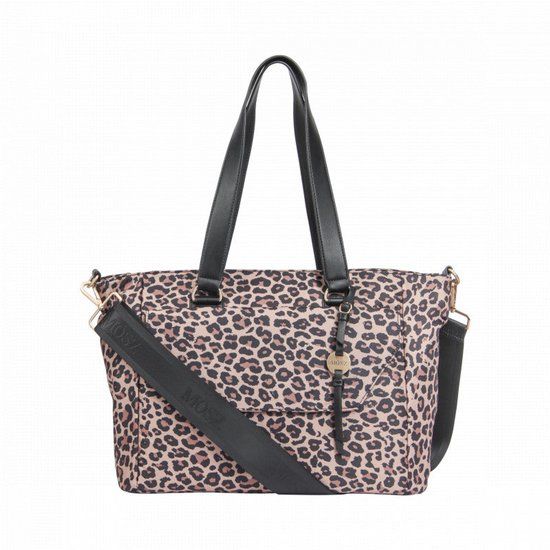 MŌSZ Laptoptas shopper dames 15.6 inch - panterprint