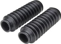 Zündapp Jeu de soufflets de fourche en caoutchouc noir (145/28/38mm) pour Zündapp ZD 10 20 25 30 40 50 Type 446