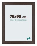 Your Decoration - Cadre puzzle 75x98 cm - Chêne Foncé - Cadre puzzle 1500-2000 pièces - Cadre photo MDF - Mura